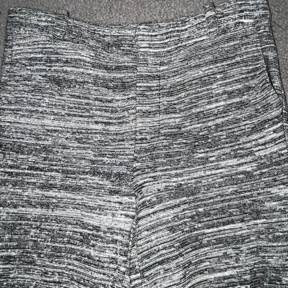 RACHEL RACHEL ROY Cream & Black Marled Flared Bootcut Slacks Trousers Pants Sz 0 - Picture 2 of 9